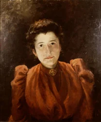 Portret van Carolina Anna Teixeira de Mattos 1868-1940